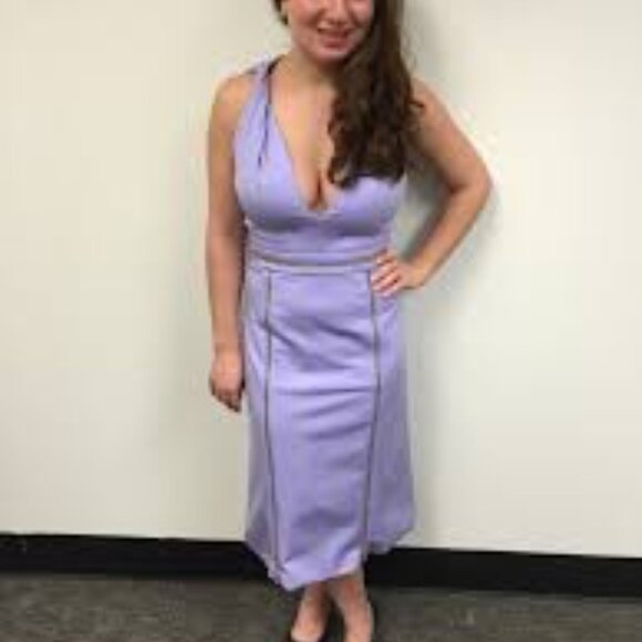 Cushnie Et Ochs - lavender zipper dress - never worn with tags; - Picture 4 of 4